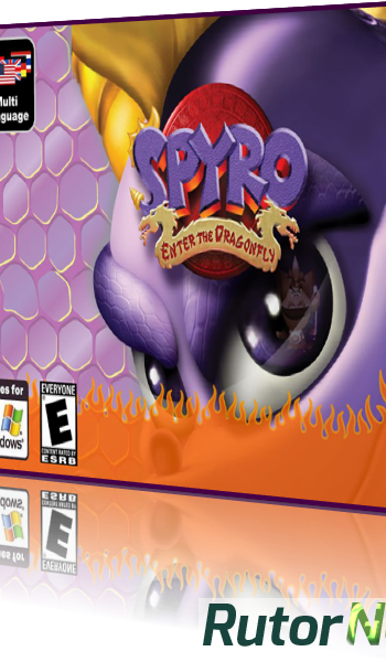 Скачать игру Spyro: Enter the Dragonfly (2002) PC через торрент на rutor