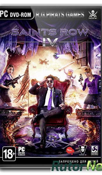 Скачать игру Saints Row IV + 4 DLC (v.1.0.0.1) 2013 Steam-Rip через торрент на rutor