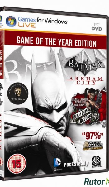 Скачать игру Batman: Arkham City - Game of the Year Edition (2012) PC | Steam-Rip через торрент на rutor