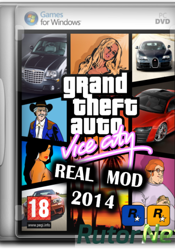 Скачать игру GTA / Grand Theft Auto: Vice City - Real Mod 2014 (2013) PC через торрент на rutor