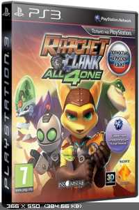 Скачать игру Ratchet & Clank: All 4 One Cobra ODE / E3 ODE PRO / 3Key (2011) PS3 через торрент на rutor