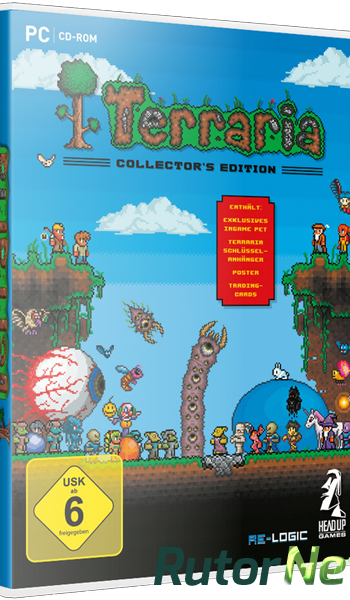 Скачать игру Terraria No Steam v.1.2.3.1 ENG (2011) | PC RePack by DeezoW через торрент на rutor