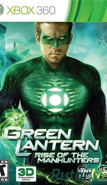 Скачать игру Green Lantern Rise Of The Manhunters (2011) XBOX 360 через торрент на rutor