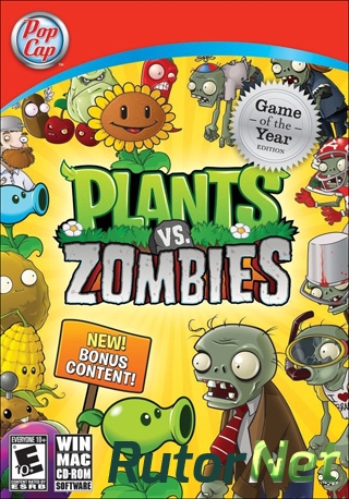 Скачать игру Plants vs. Zombies GOTY v1.2.0.1095 (ENG|RUS) Repack от R.G. ILITA через торрент на rutor