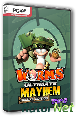 Скачать игру Worms: Ultimate Mayhem - Deluxe Edition v 1077 + 3 DLC (2011) PC | RePack от Brick через торрент на rutor