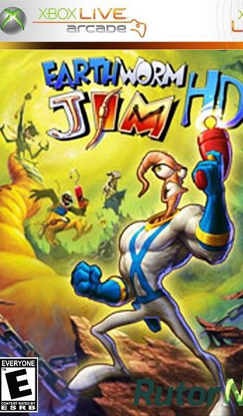 Скачать игру Xbox 360Earthworm Jim HD (Freeboot) 2010 через торрент на rutor