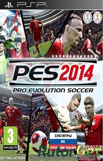 Скачать игру Pro Evolution Soccer 2014 RUS (2013) PSP через торрент на rutor