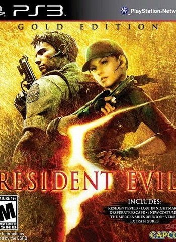 Скачать игру Resident Evil 5: Gold Edition PS3 USA Ru 3.15 Cobra ODE / E3 ODE PRO ISO (2010) через торрент на rutor