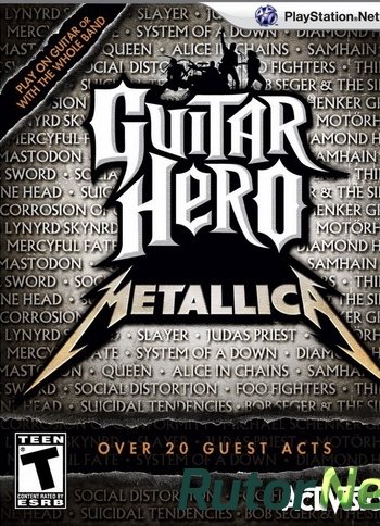 Скачать игру Guitar Hero: Metallica PS3 MOVE USA En 3.50 Cobra ODE / E3 ODE PRO ISO (2009) через торрент на rutor