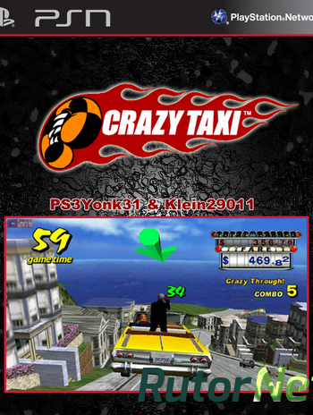 Скачать игру Crazy Taxi PS3 En 3.55 Cobra ODE / E3 ODE PRO ISO (2010) через торрент на rutor