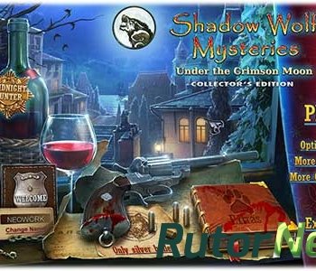 Скачать игру Shadow Wolf Mysteries 4: Under the Crimson Moon (2014) En  Коллекционное издание через торрент на rutor