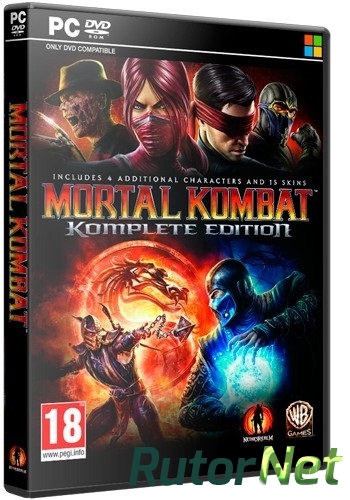 Скачать игру Mortal Kombat Komplete Edition / Steam-Rip от Let'sPlay 2013, Fighting, 3D через торрент на rutor