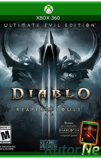 Скачать игру Diablo III: Reaper of Souls - Ultimate Evil Edition (2014) XBOX360 через торрент на rutor