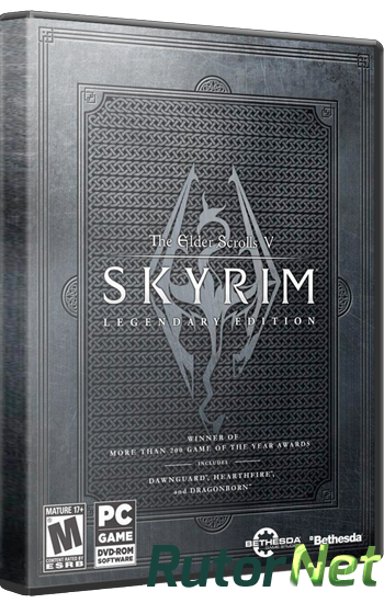 Скачать игру Скайрим - Легендарное Издание / Skyrim - Legendary Edition 2013, Rus,Eng, DL(Steam-Rip) R.G. Origins через торрент на rutor