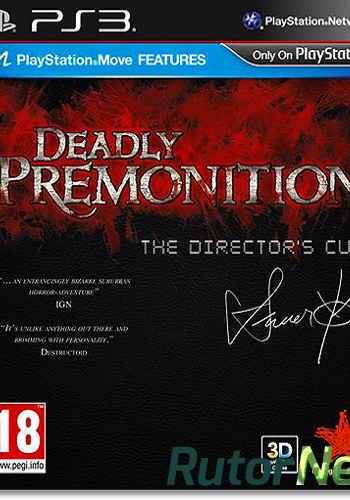 Скачать игру Deadly Premonition : The Director's Cut PS3 EUR Ru Cobra ODE / E3 ODE PRO ISO (2013) через торрент на rutor