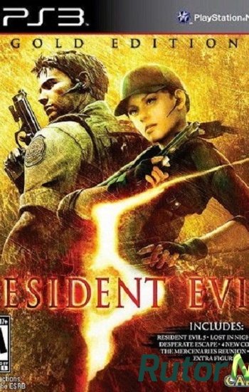 Скачать игру Resident Evil 5: Gold Edition / Biohazard 5: Gold Edition PS3 MOVE USA En 3.15 Cobra ODE / E3 ODE PRO ISO (2010) через торрент на rutor