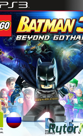 Скачать игру LEGO Batman 3: Beyond Gotham PS3 USA Ru/En 3.55 Cobra ODE / E3 ODE PRO ISO (2014) через торрент на rutor