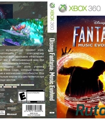 Скачать игру Fantasia: Music Evolved (2014) XBOX360 через торрент на rutor