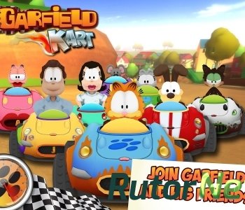 Скачать игру Garfield Kart (2015) Android через торрент на rutor