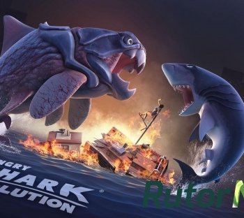 Скачать игру Hungry Shark Evolution (2015) Android через торрент на rutor