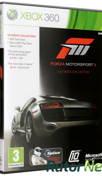 Скачать игру Forza Motorsport 3. Ultimate Collection PAL 2009|Rus через торрент на rutor