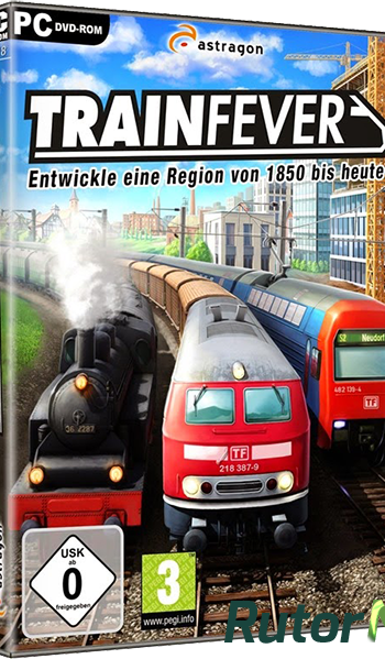 Скачать игру Train Fever Build 7554 + USA DLC (2014-2015) PC | RePack от Valdeni через торрент на rutor