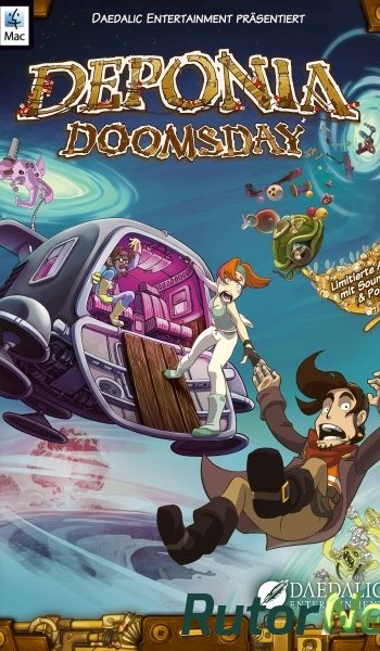 Скачать игру Deponia Doomsday (2016) PC | Лицензия через торрент на rutor