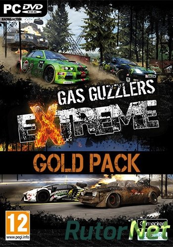 Скачать игру Gas Guzzlers Extreme: Gold Pack v 1.8.0 + 2 DLC (2013) PC | RePack от FitGirl через торрент на rutor