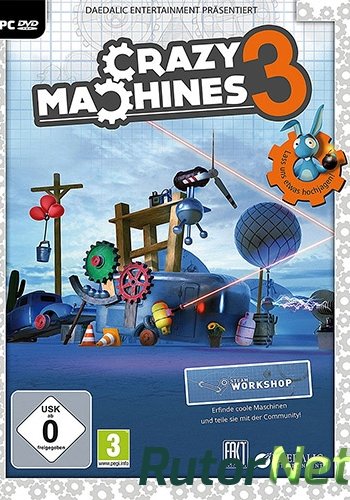 Скачать игру Crazy Machines 3 (2016) PC | RePack от FitGirl через торрент на rutor