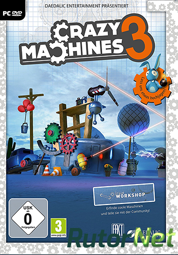 Скачать игру Crazy Machines 3 (2016) RUSENGMULTiL от RELOADED через торрент на rutor