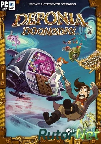 Скачать игру Deponia Doomsday (2016) PC | Лицензия через торрент на rutor