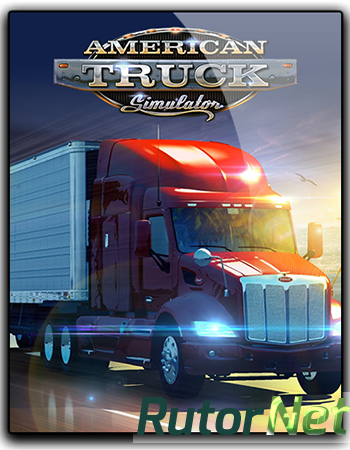 Скачать игру American Truck Simulator v 1.6.1.3s + 13 DLC (2016) PC | RePack от xatab через торрент на rutor