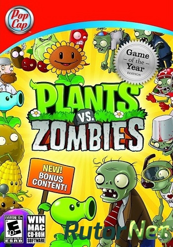 Скачать игру Plants vs. Zombies: GOTY Edition v1.2.0.1095 (2009) PC | RePack от GAMER через торрент на rutor