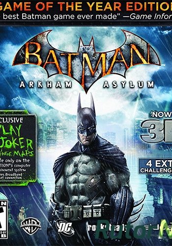 Скачать игру Batman: Arkham Asylum - Game of the Year Edition (RUS/ENG) Repack через торрент на rutor