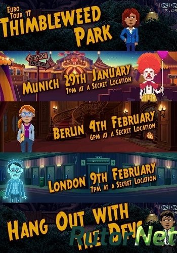 Скачать игру Thimbleweed Park v.1.0.958 +1 DLC (2017) PC | Лицензия через торрент на rutor