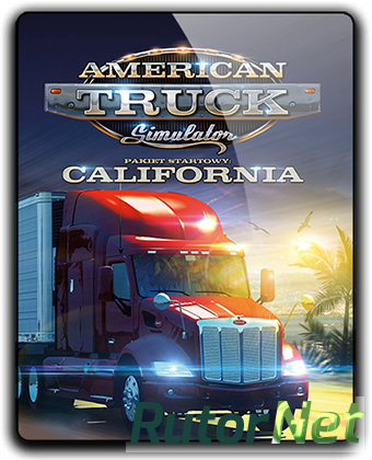 Скачать игру American Truck Simulator v 1.32.4.1s + 17 DLC (2016) PC | RePack от FitGirl через торрент на rutor