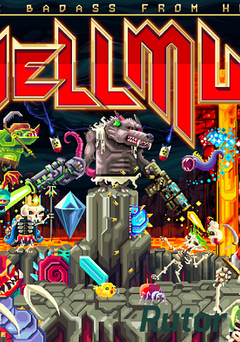 Скачать игру Hellmut: The Badass From Hell v 1.0.3 +DLC (2018) PC | Лицензия через торрент на rutor