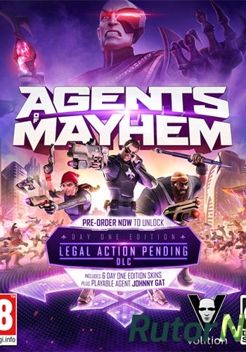 Скачать игру Agents of Mayhem v 1.06 + DLC's (2017) PC | RePack от FitGirl через торрент на rutor