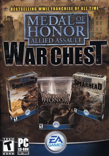 Скачать игру Medal of Honor: Allied Assault - War Chest Online/LAN/Offline (2004) PC | Repack от Canek77 через торрент на rutor