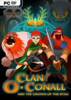 Скачать игру Clan O'Conall and the Crown of the Stag (2021) Лицензия На PC через торрент на rutor