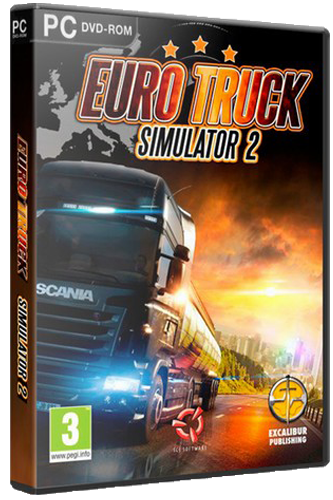 Скачать игру Euro Truck Simulator 2 v 1.40.1.7s + DLCs (2016) PC | RePack от Chovka через торрент на rutor