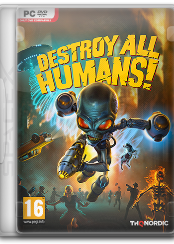 Скачать игру Destroy All Humans! v 1.0.2550 + DLC (2020) PC | RePack от SpaceX через торрент на rutor