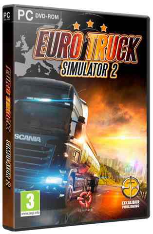 Скачать игру Euro Truck Simulator 2 v 1.37.2.0s + DLCs (2013) PC | RePack от xatab через торрент на rutor